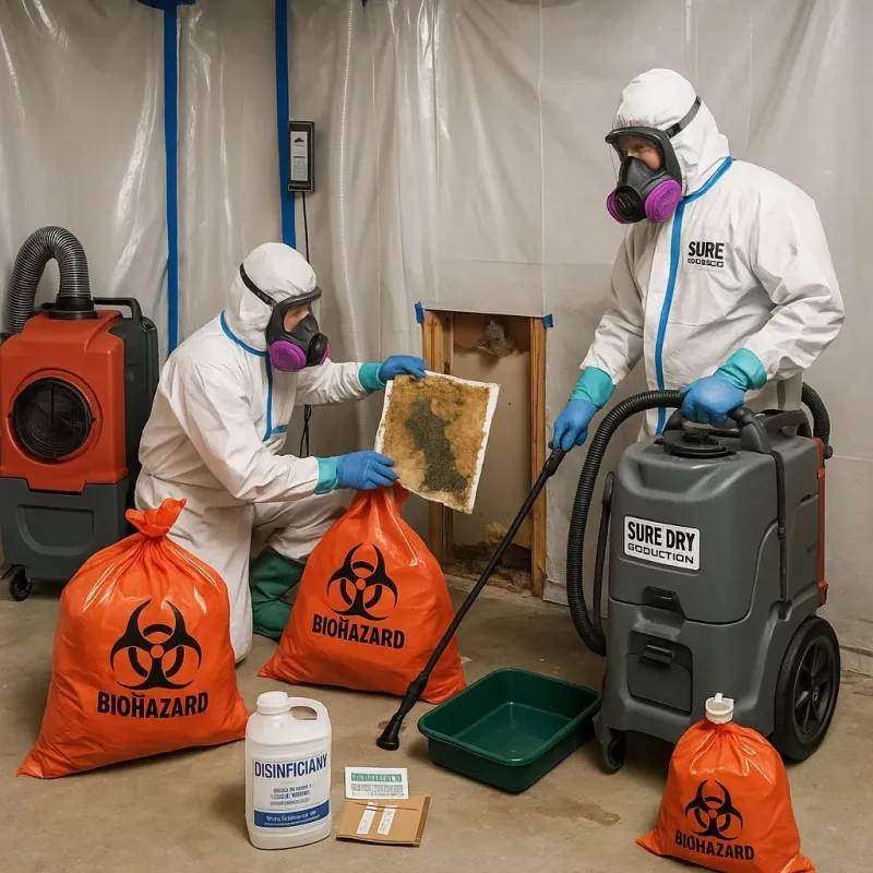 Contaminated Water Handling Protocols process in Moravian Falls, NC
