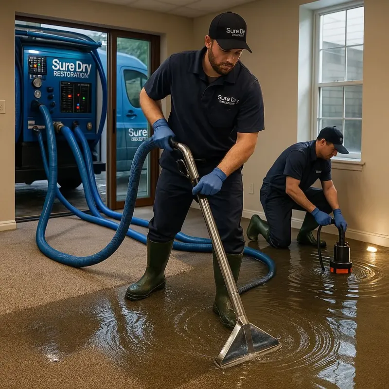 Water Extraction and Removal process in Moravian Falls, NC